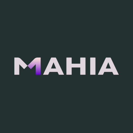 Wordmark logo with the letter M in a unique design for a recruitment business
