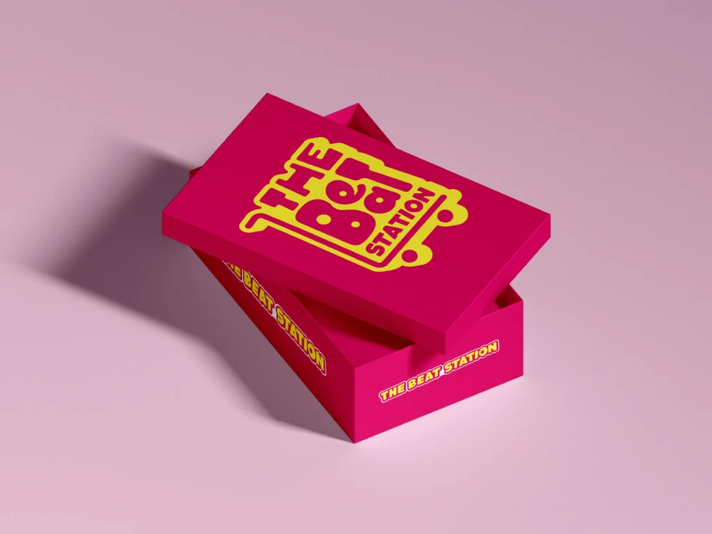 Print marketing materials for a music brandwebp