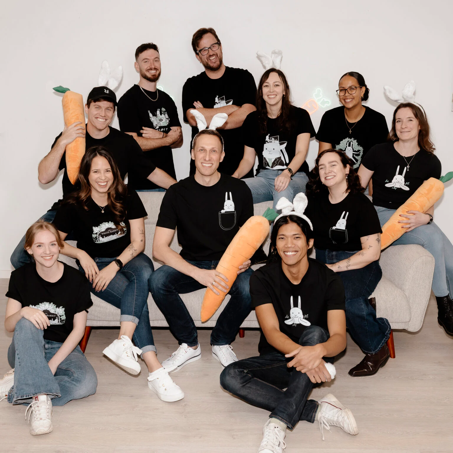 A team shot of the best design agency in NZ