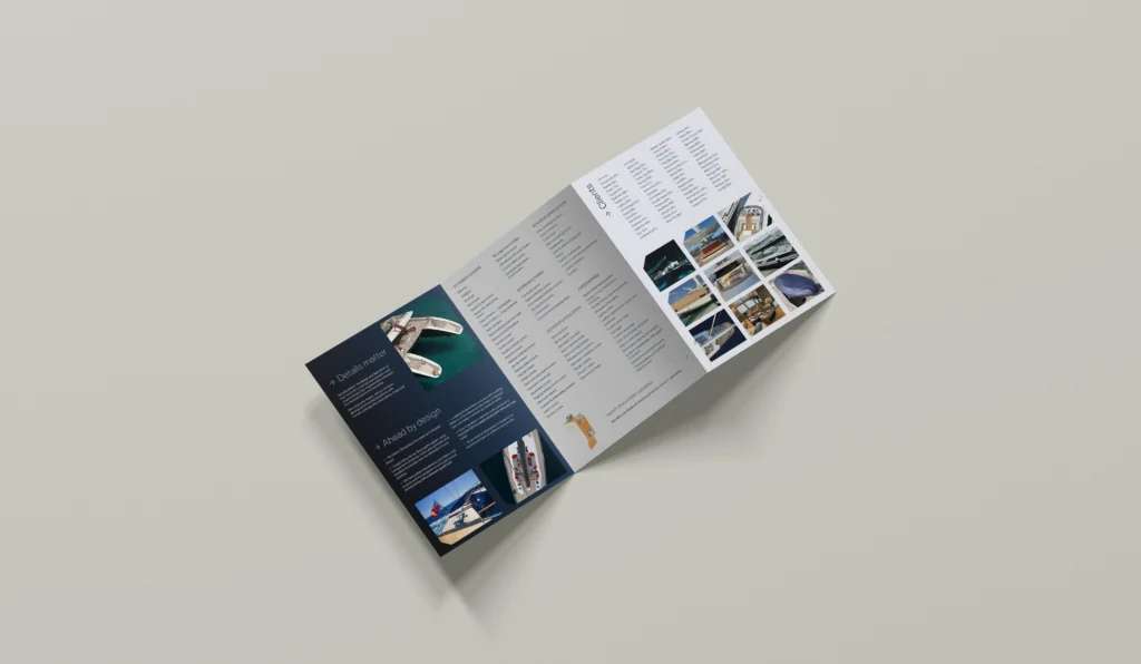 tri-fold brochure