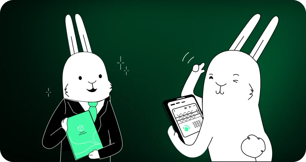 White Rabbit thumbnail illustration of NZ startup companies pitching companies to each other