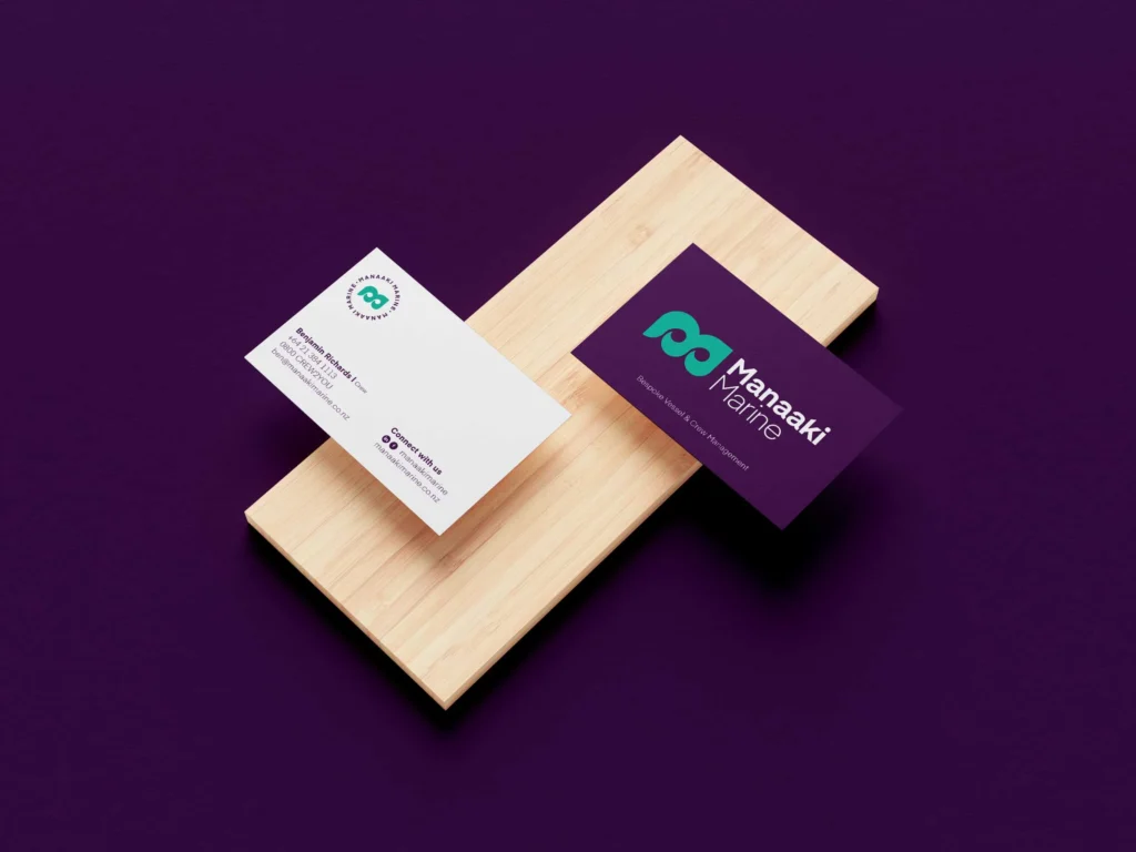 Business card markups by White Rabbit