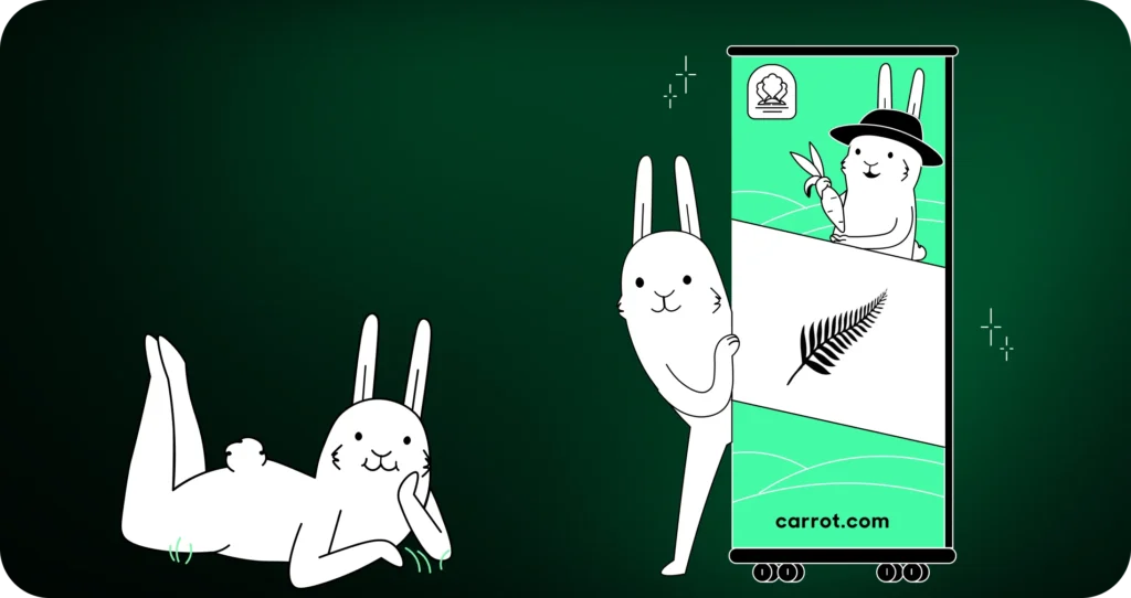 White Rabbit nz illustrators graphic thumbnail