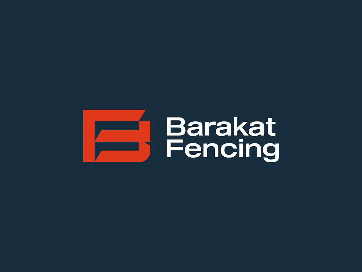 Logo design created for a local fencing company