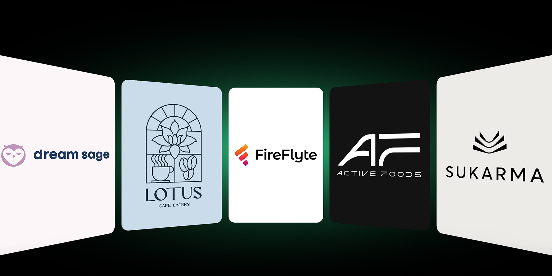 Some of the recent logo projects from our central Newamrket studio